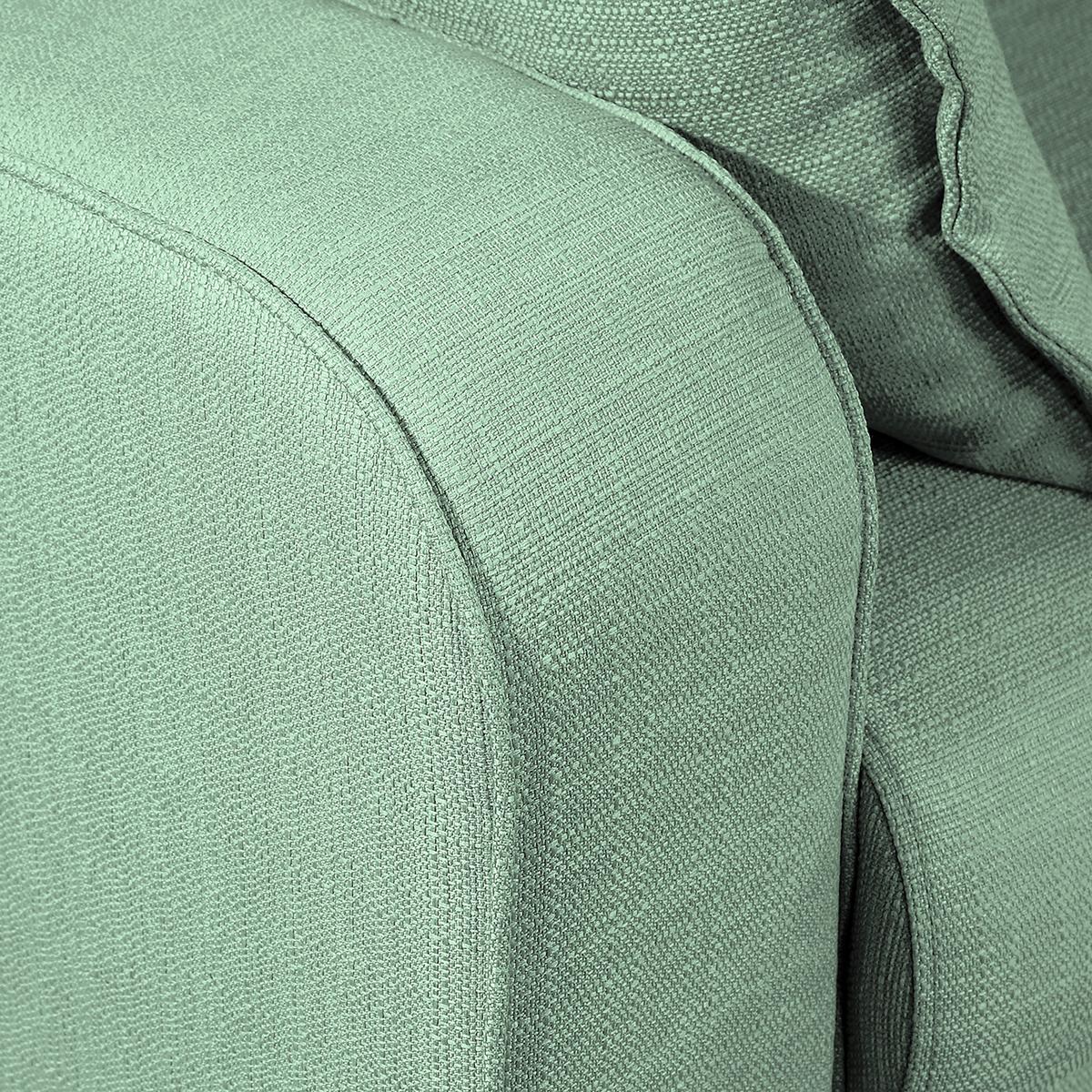 Ecksofa Beata Mintgrün S: 230x150 Cm - Wengefarben/Mintgrün, Design, Textil (230/150cm) - Livetastic