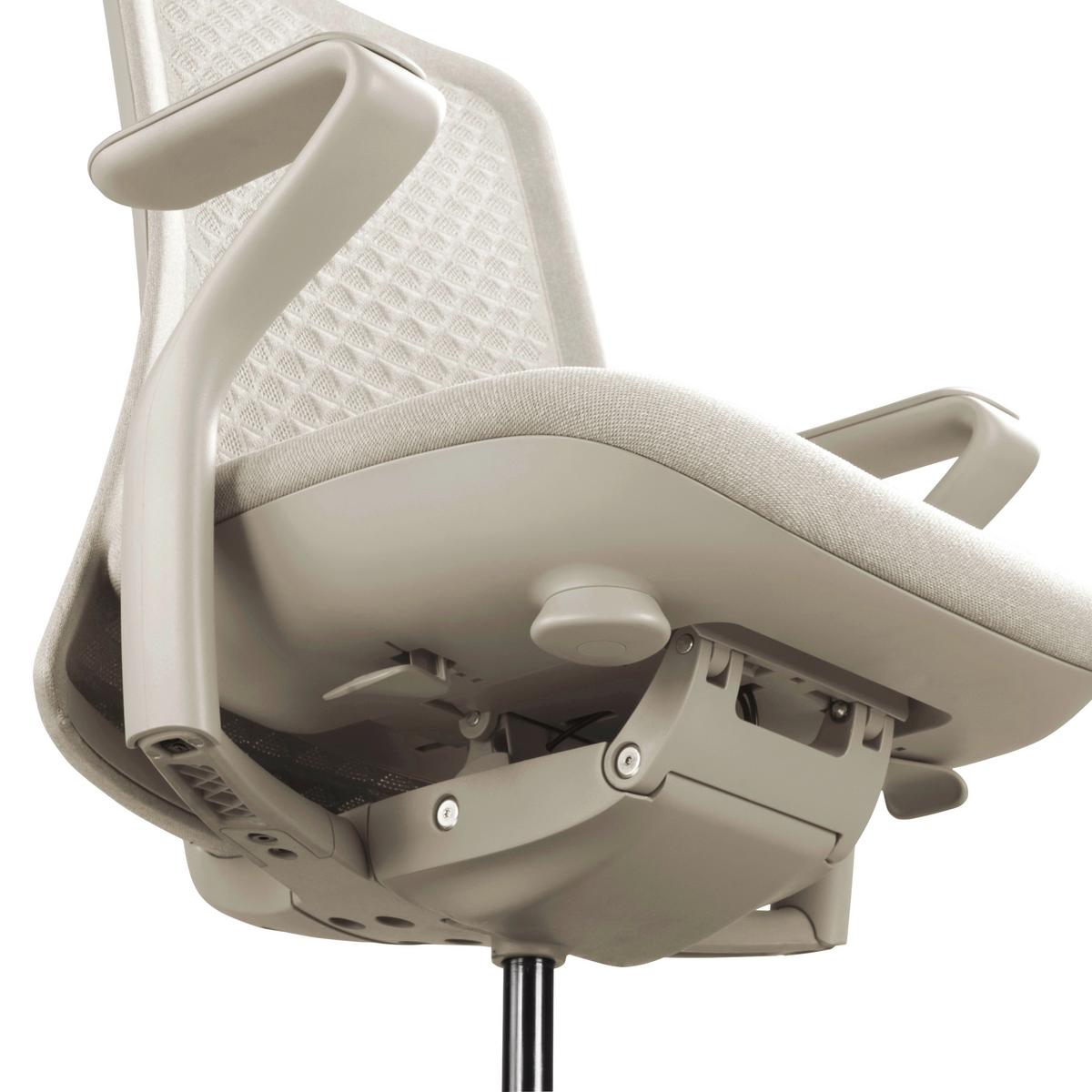 DREHSTUHL Vervio Beige B: 63cm - Beige, MODERN, Kunststoff/Textil (63/111/67cm) - MID.YOU