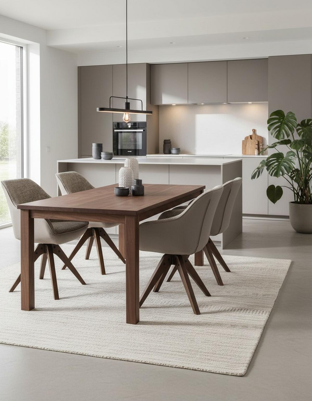 Armlehnstuhl Visby Hellgrau B: 58 cm - Eichefarben/Hellgrau, MODERN, Holz/Textil (58/84/55cm) - Livetastic