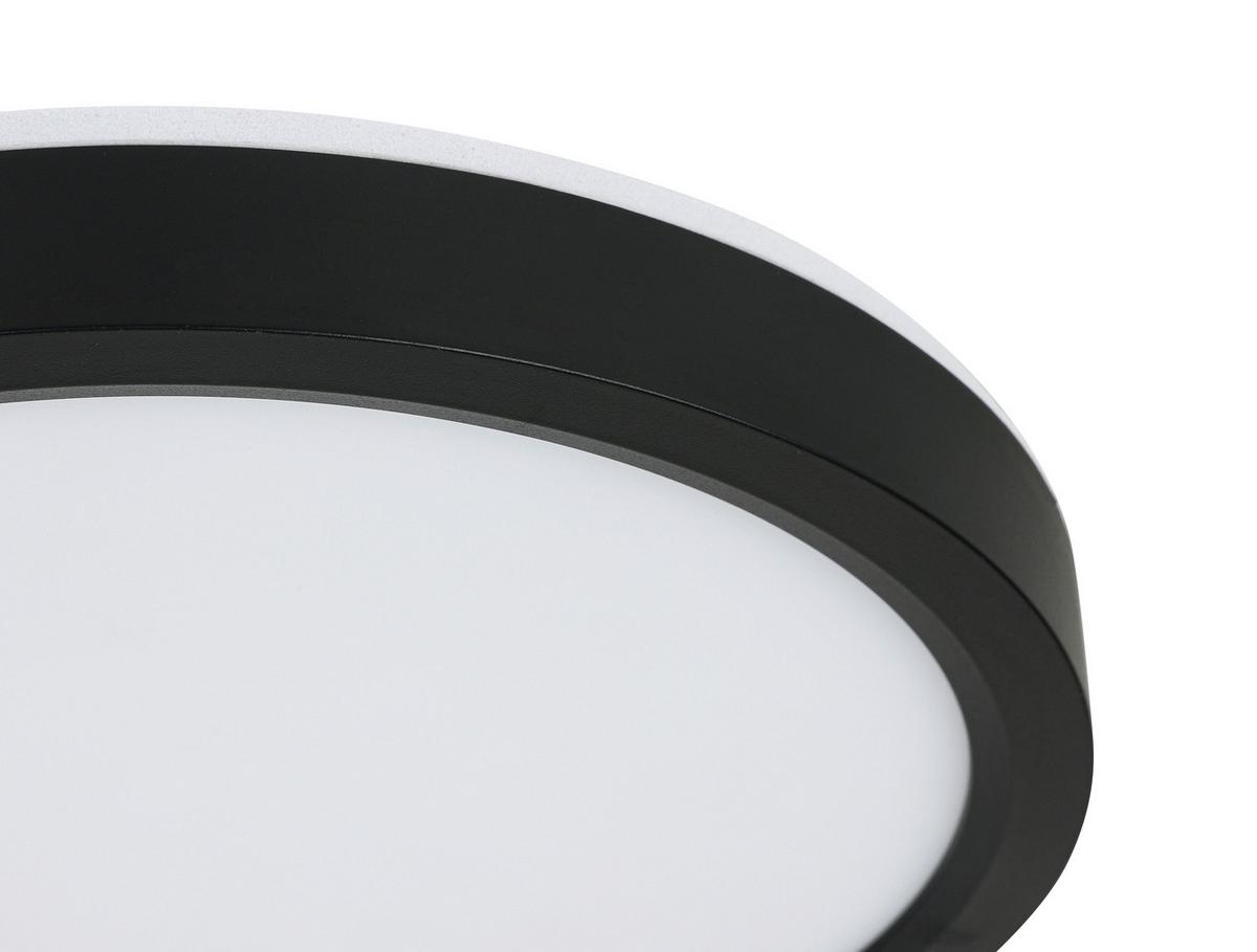 STROPNÉ LED SVIETIDLO TIR - čierna/biela, Modern, plast (23/2,5cm) - Mömax