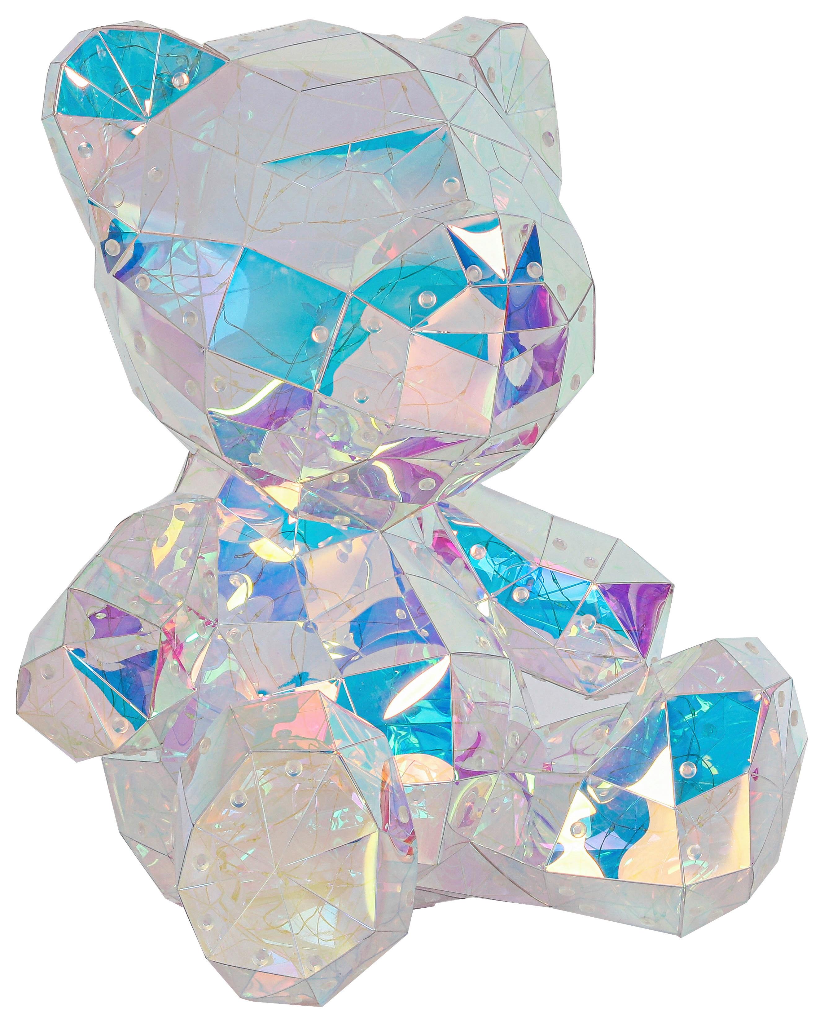 DEKORAČNÉ LED SVIETIDLO BERLI - priehľadné, Konventionell, plast (19/20/25cm) - Mömax