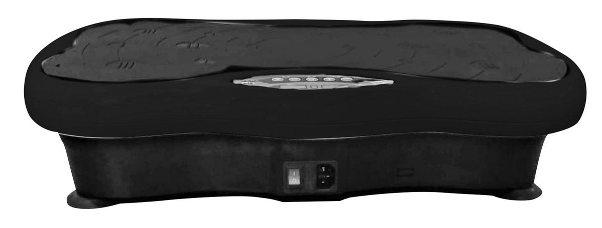 Vibrationsplatte Vp500, 11 Programme Mit Fernbedienung - Schwarz, Basics, Kunststoff (53/31,8/12cm)