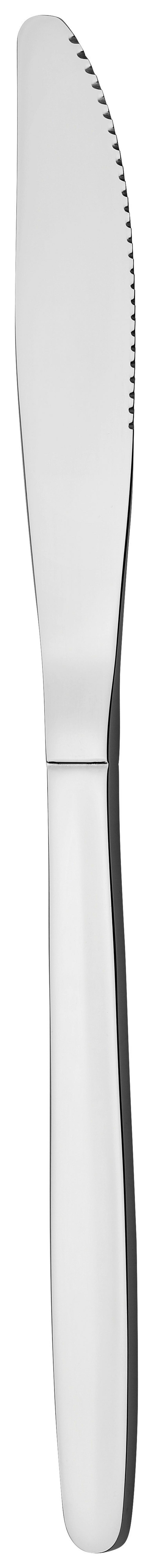 Kés Pandora - nemesacélszínű, Modern, fém (20,7cm) - Luca Bessoni