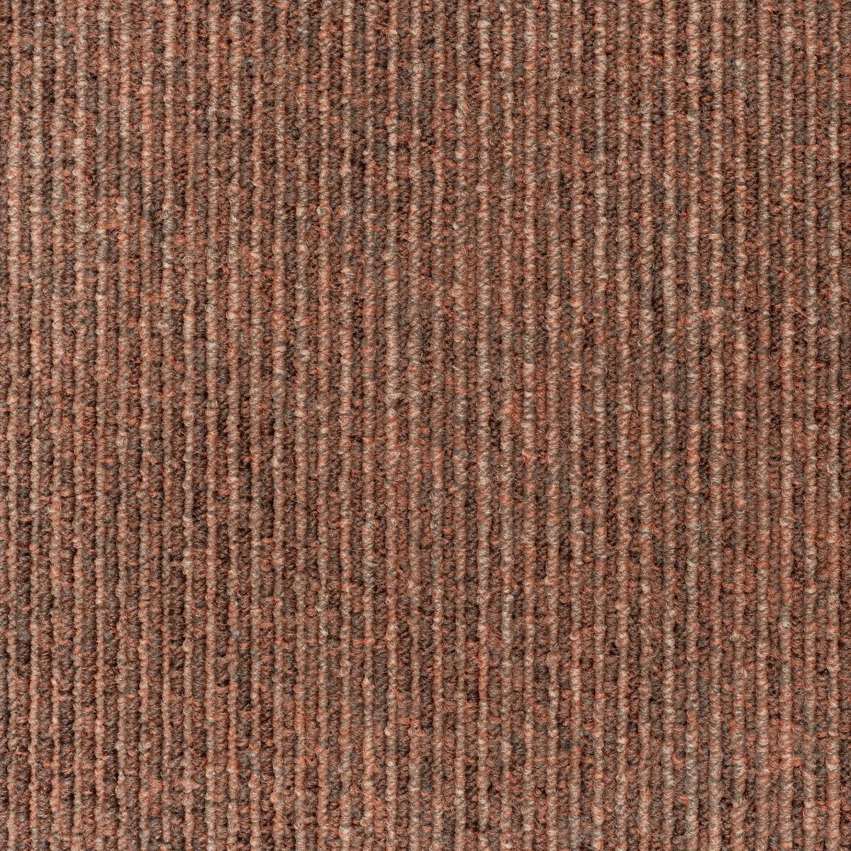 Teppichfliese Orange Marmaris 50x50 cm Florhöhe 3 mm - Orange, Basics, Textil (50/50cm)