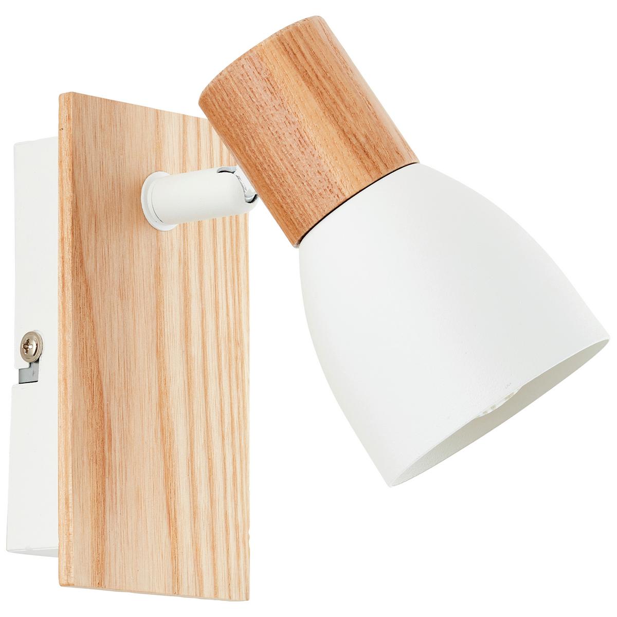 Strahler 99710/75 Daintree - Naturfarben/Weiß, Basics, Holz/Metall (7/14cm) - Brilliant