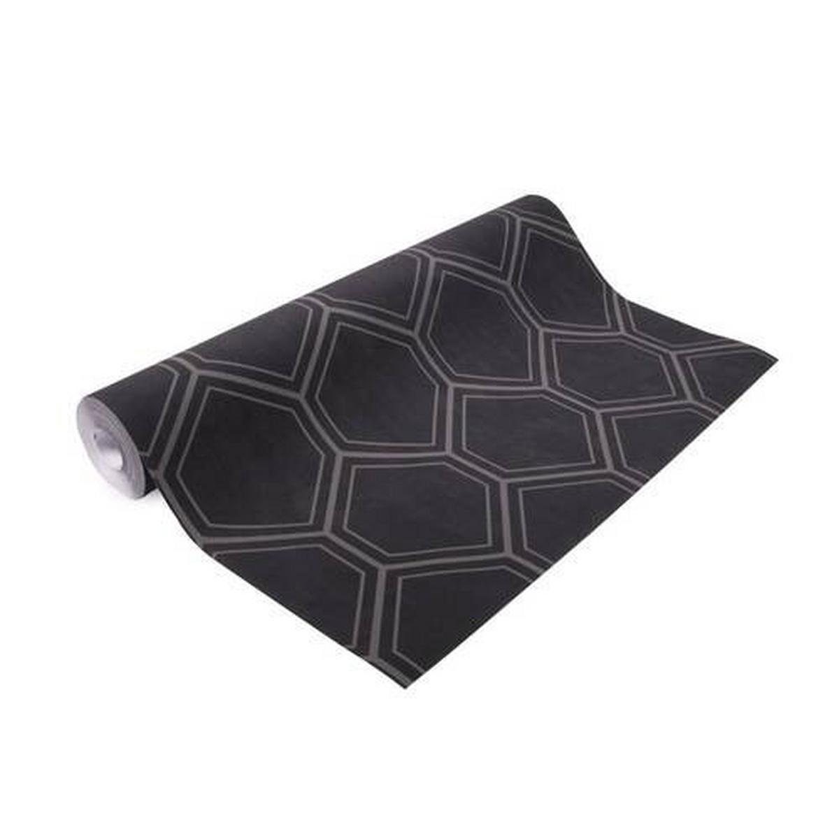 Vliestapete 103975 - Schwarz, Basics, Papier/Kunststoff (52/1000cm)