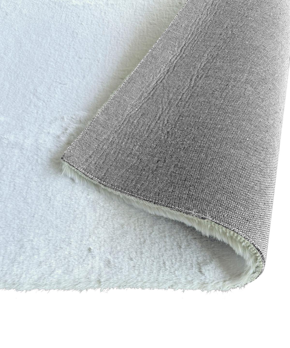 UMĚLÁ KOŽEŠINA Denise 2, 120/160cm - bílá/barvy stříbra, Romantický / Rustikální, kožešina/textil (120/160cm) - Mömax