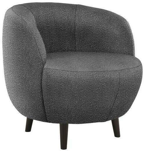 Sessel Looks Xiv - Schwarz/Grau, Design, Textil (72/72/76cm) - LOOKS by W.Joop