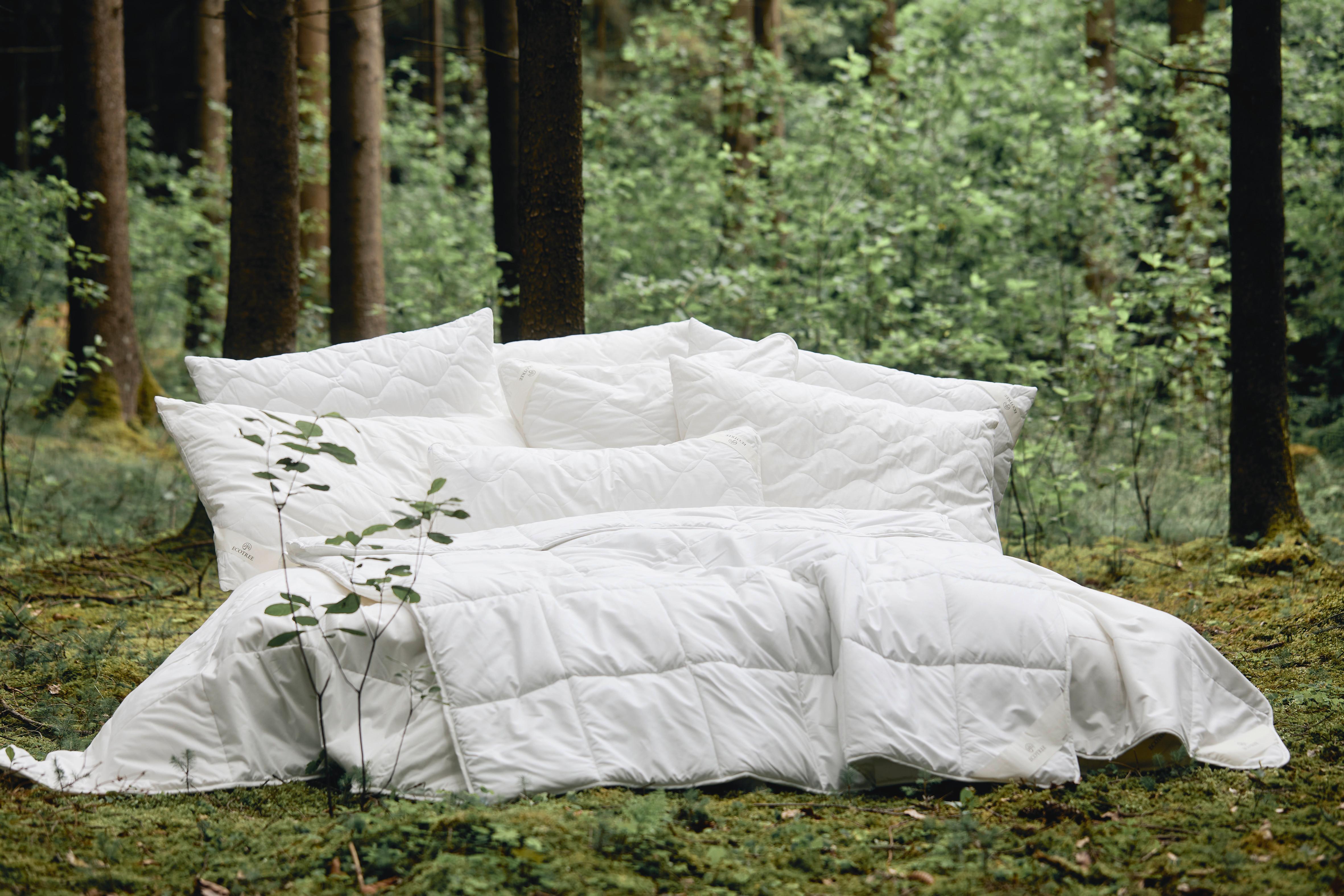 Přikrývka Green Concept - bílá, Moderní, textil (135-140/200cm) - ecoTree
