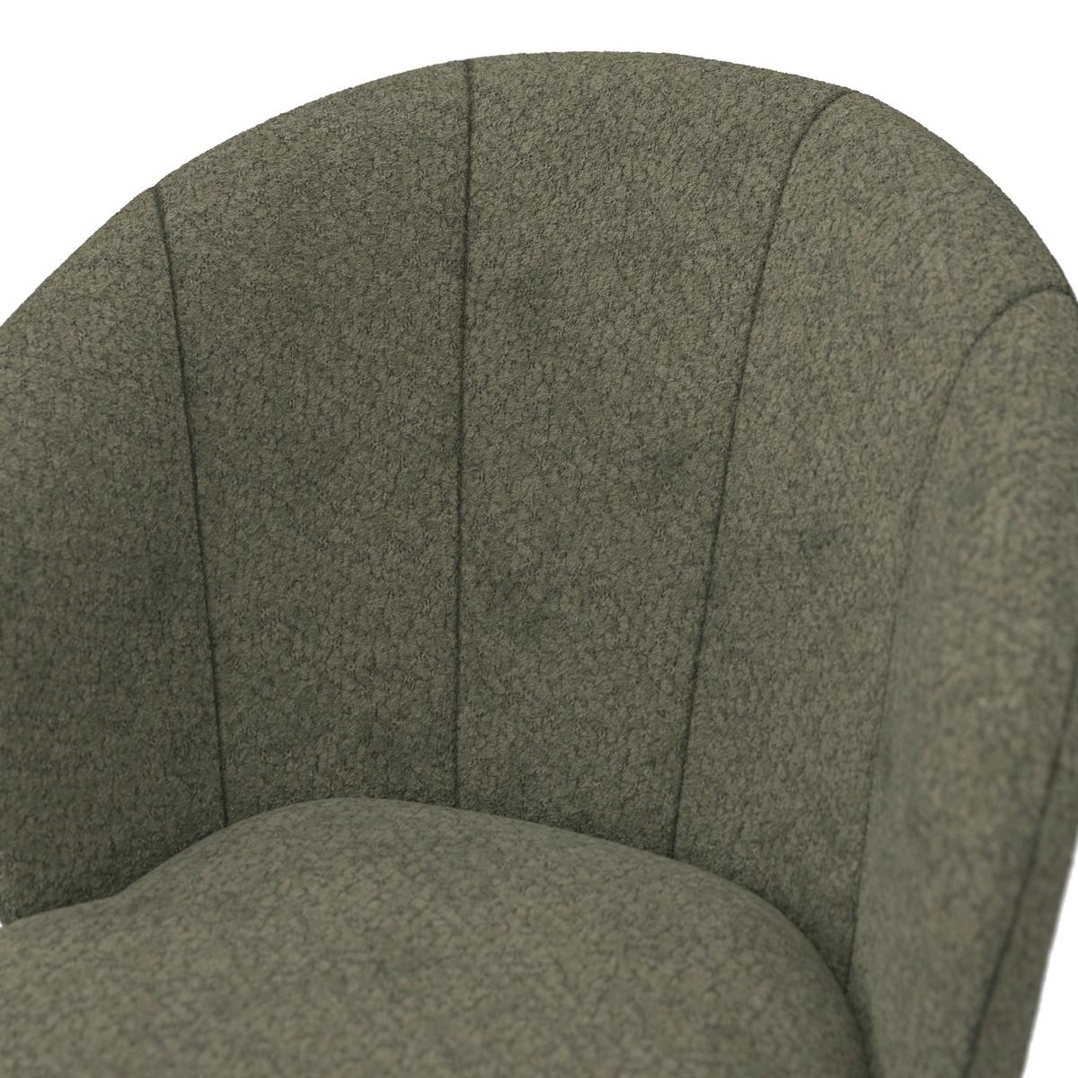 ŽIDLE ZOEY - černá/zelená, Moderní, kov/dřevo (48/79/61cm) - Bessagi Home