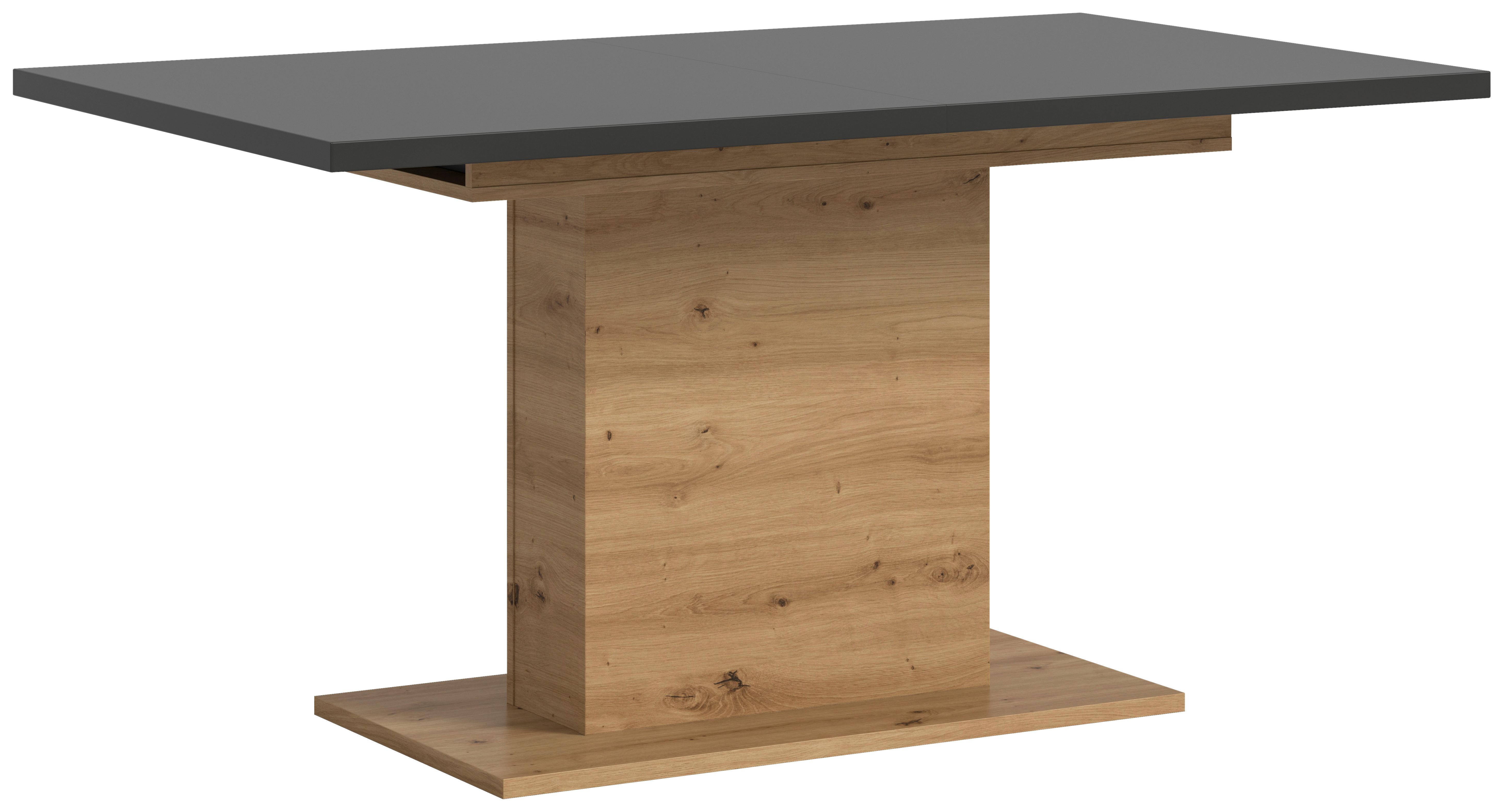ROZŤAHOVACÍ STÔL MARLON 150 AZ - sivá/dub artisan, Konventionell, kompozitné drevo (150-190/76/90cm) - MID.YOU