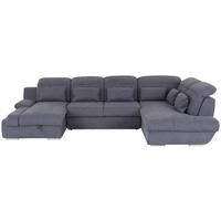 Sarokgarnitúra Multi - sötétszürke, Modern, textil (184/345/228cm) - Luca Bessoni