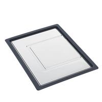 Tropfenfänger BxHxT 32,6x44x23 cm Edelstahl/Kunststoff - MODERN, Kunststoff/Metall (32,6/44/23cm)