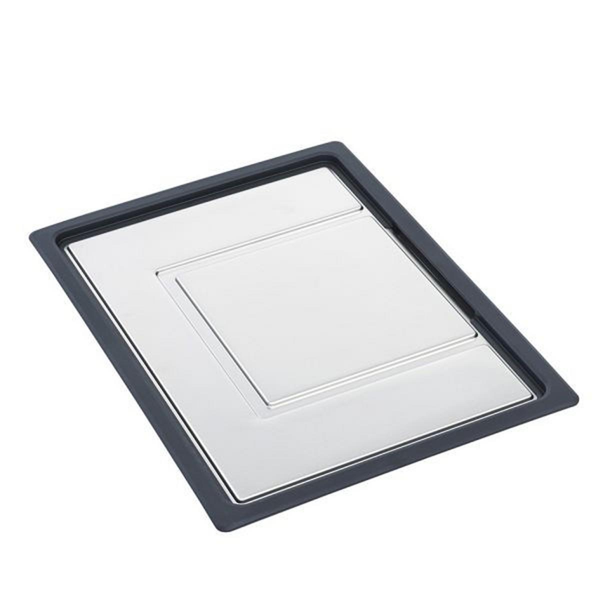 Tropfenfänger BxHxT 32,6x44x23 cm Edelstahl/Kunststoff - MODERN, Kunststoff/Metall (32,6/44/23cm)