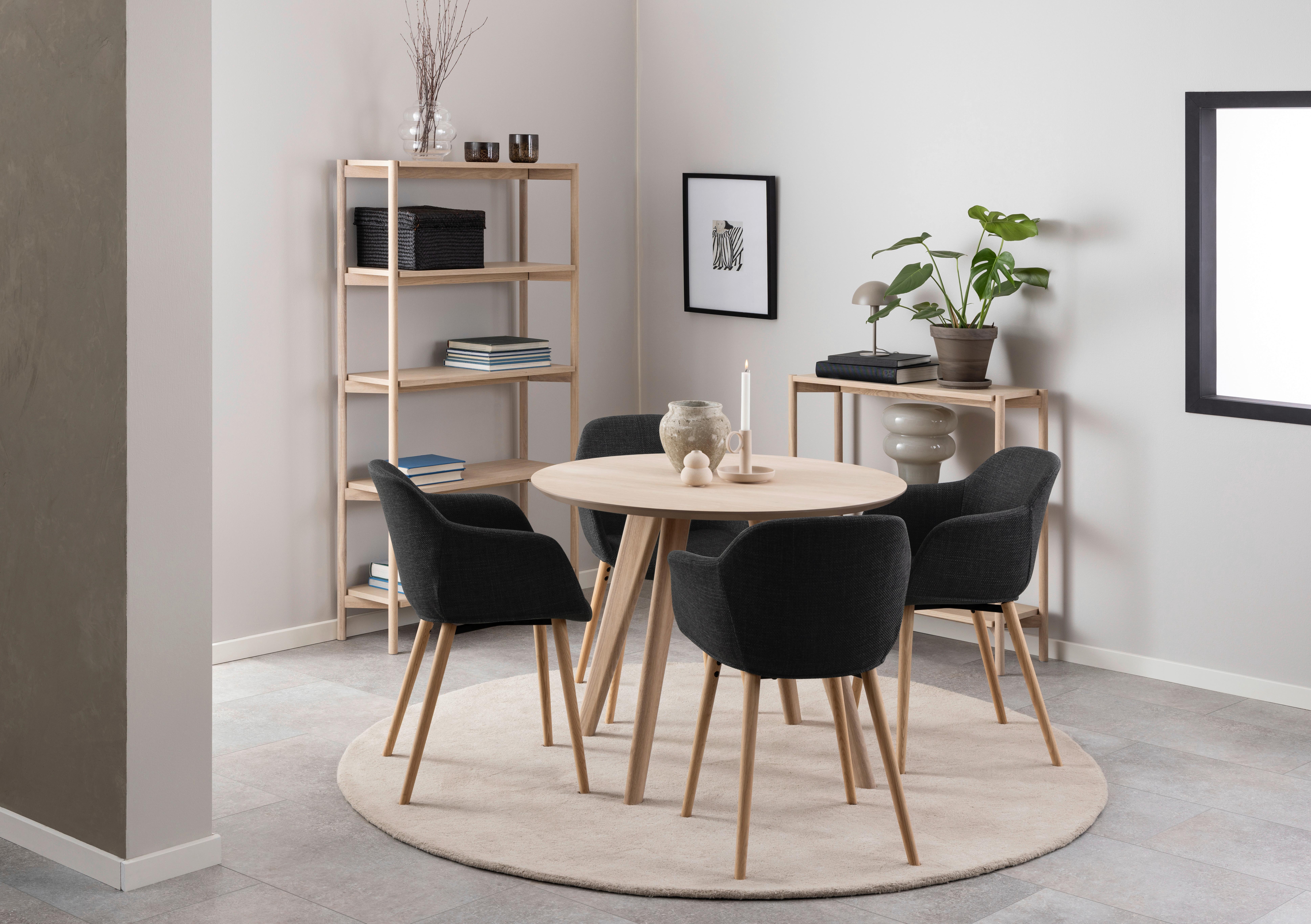 Esstisch Townsville Eichefarben B: 100 cm - Eichefarben, Design, Holz (100/100/75cm) - MID.YOU
