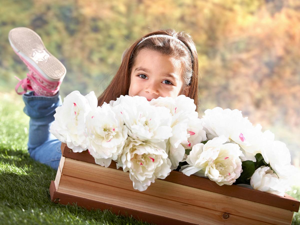 Kinder-gartenset A031.006.00 - Braun, KONVENTIONELL, Holz (54/11,5/19cm) - Ambia Garden