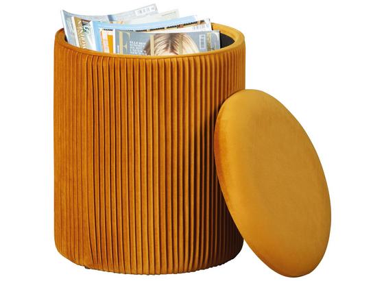 Hocker Salim Curry B: 35 cm - Currygelb, Basics, Holzwerkstoff/Textil (35/44/35cm) Hocker Salim Curry B: 35 cm - Currygelb, Basics, Holzwerkstoff/Textil (35/44/35cm)