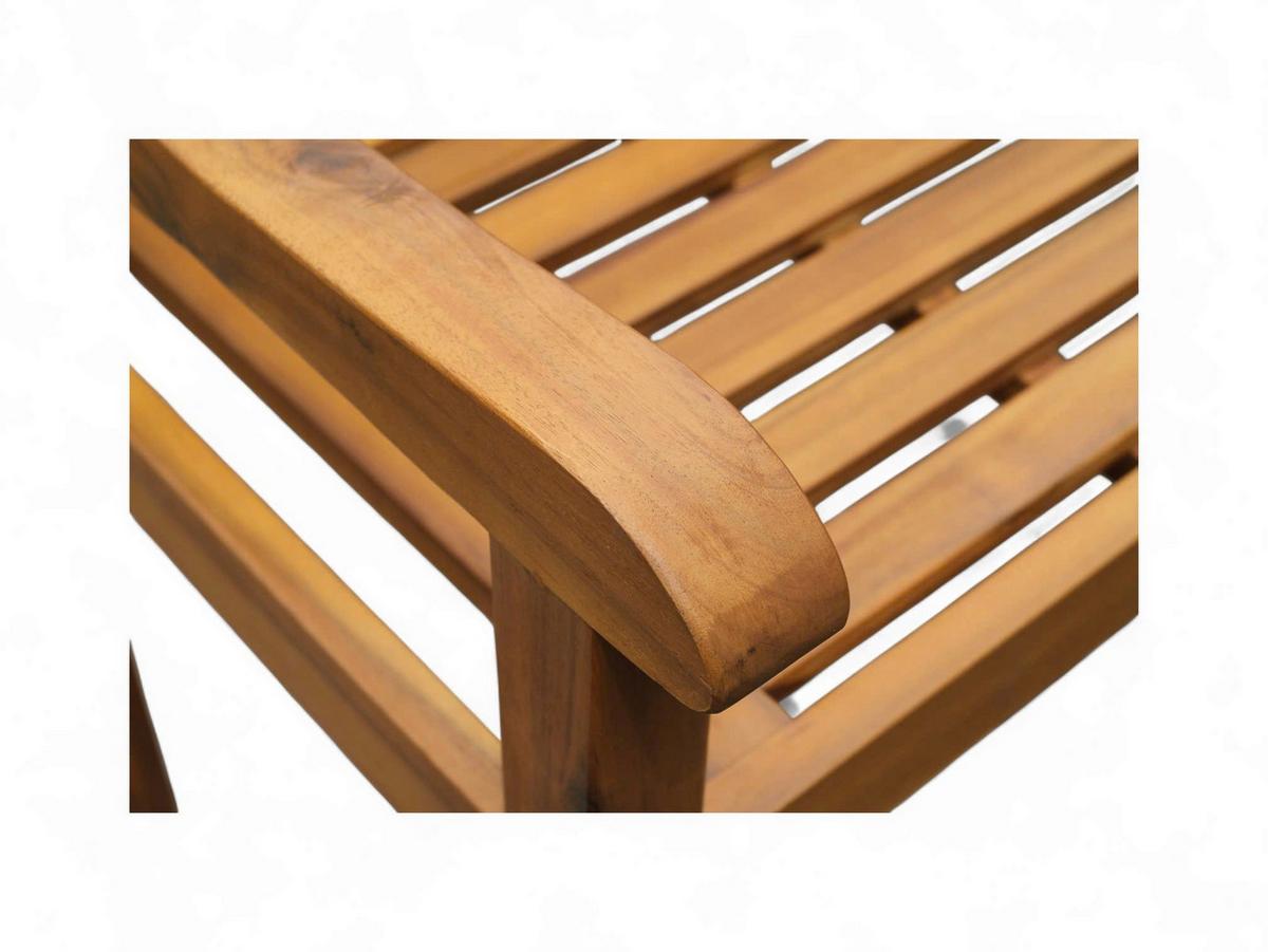 Gartenbank Ph-Aca-2gb-Brown - Akaziefarben, Basics, Holz (119/57/90cm)