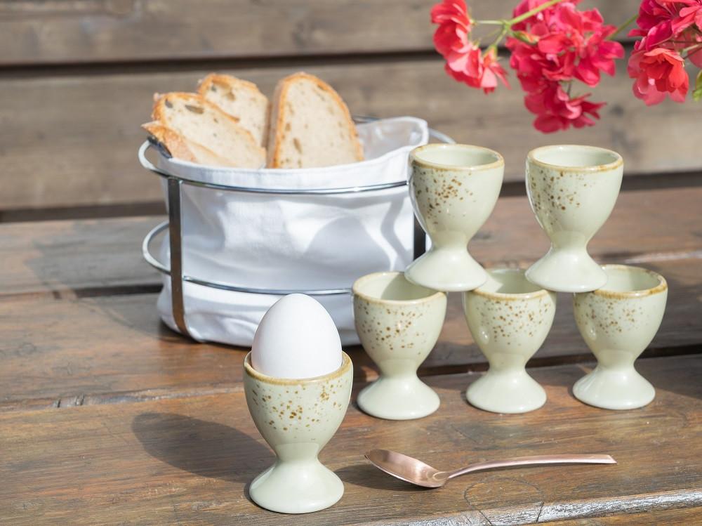 Eierbecherset 33030 Nature Collection - Salbeigrün, Trend, Keramik (5,5cm) - Creatable
