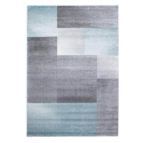 Webteppich Lucca - Blau, Trend, Textil (140/200cm) - Novel