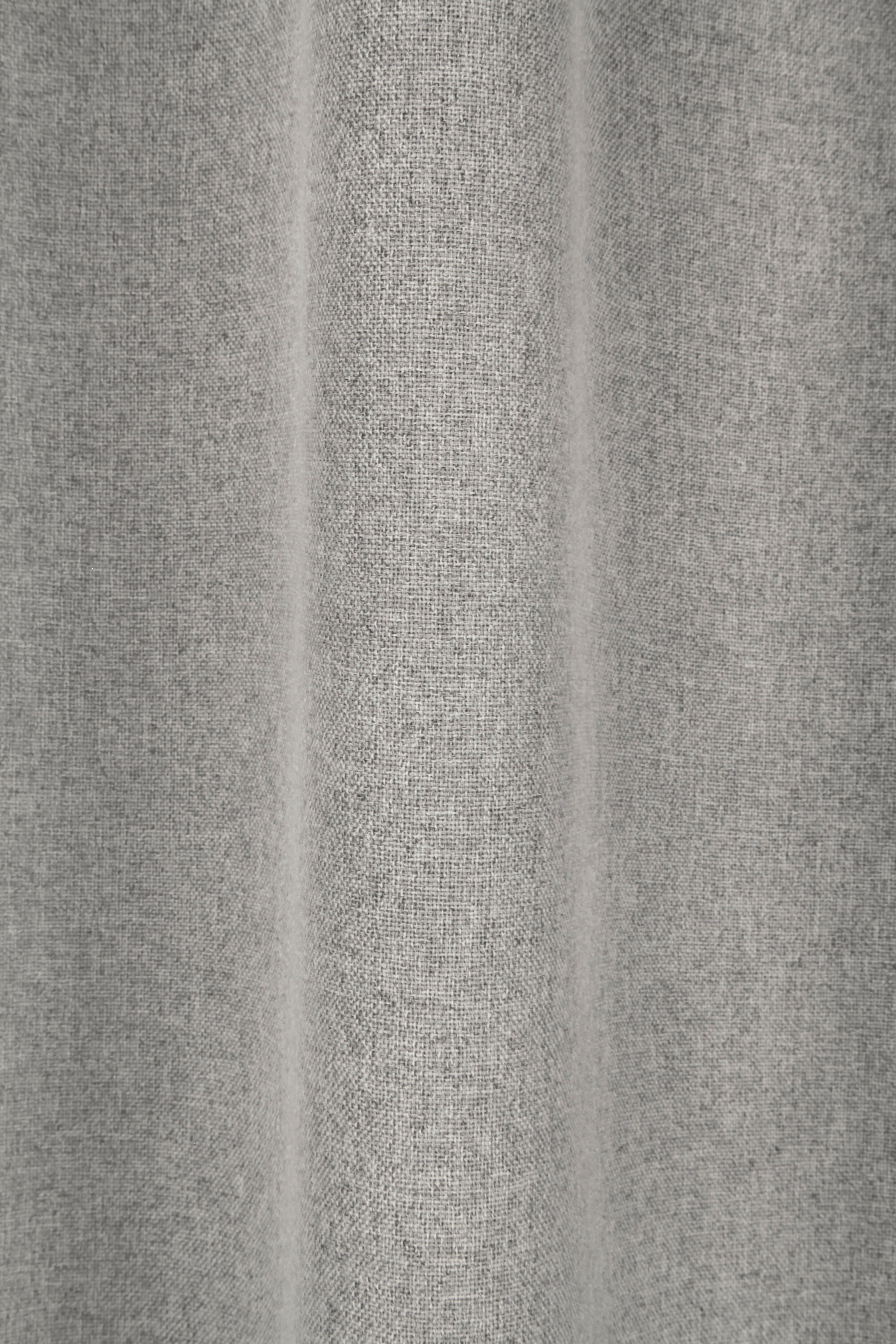 Vorhang mit Band Marlen 135x245 cm Grau - Grau, MODERN, Textil (135/245cm) - Luca Bessoni
