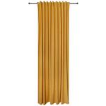Vorhang mit Multifunktionsband Maren 140x245 cm Honigfarben - Honig, ROMANTIK / LANDHAUS, Textil (140/245cm) - James Wood