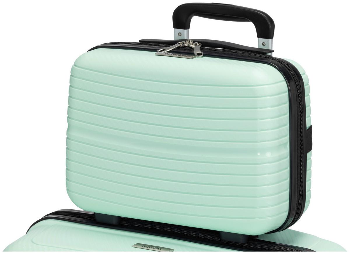 Reisekofferset Lenja - Mintgrün, KONVENTIONELL, Kunststoff/Textil - Luca Bessoni