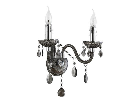 Svítidlo Nástěnné Isabella 36/33cm, 2x40 Watt - Romantický / Rustikální, kov/umělá hmota (36/33cm) - Mömax modern living Svítidlo Nástěnné Isabella 36/33cm, 2x40 Watt - Romantický / Rustikální, kov/umělá hmota (36/33cm) - Mömax modern living