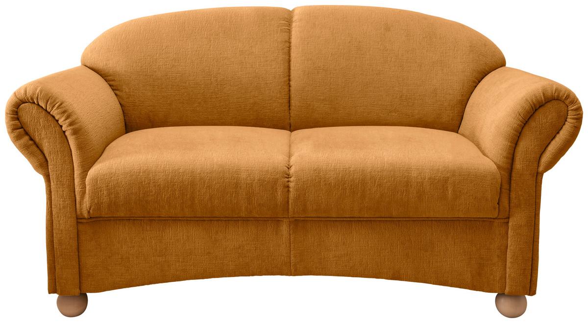 2,5-sitzer Torello Goldfarben B: 198cm - Wildeiche/Goldfarben, KONVENTIONELL, Textil (198/84/80cm) - Livetastic