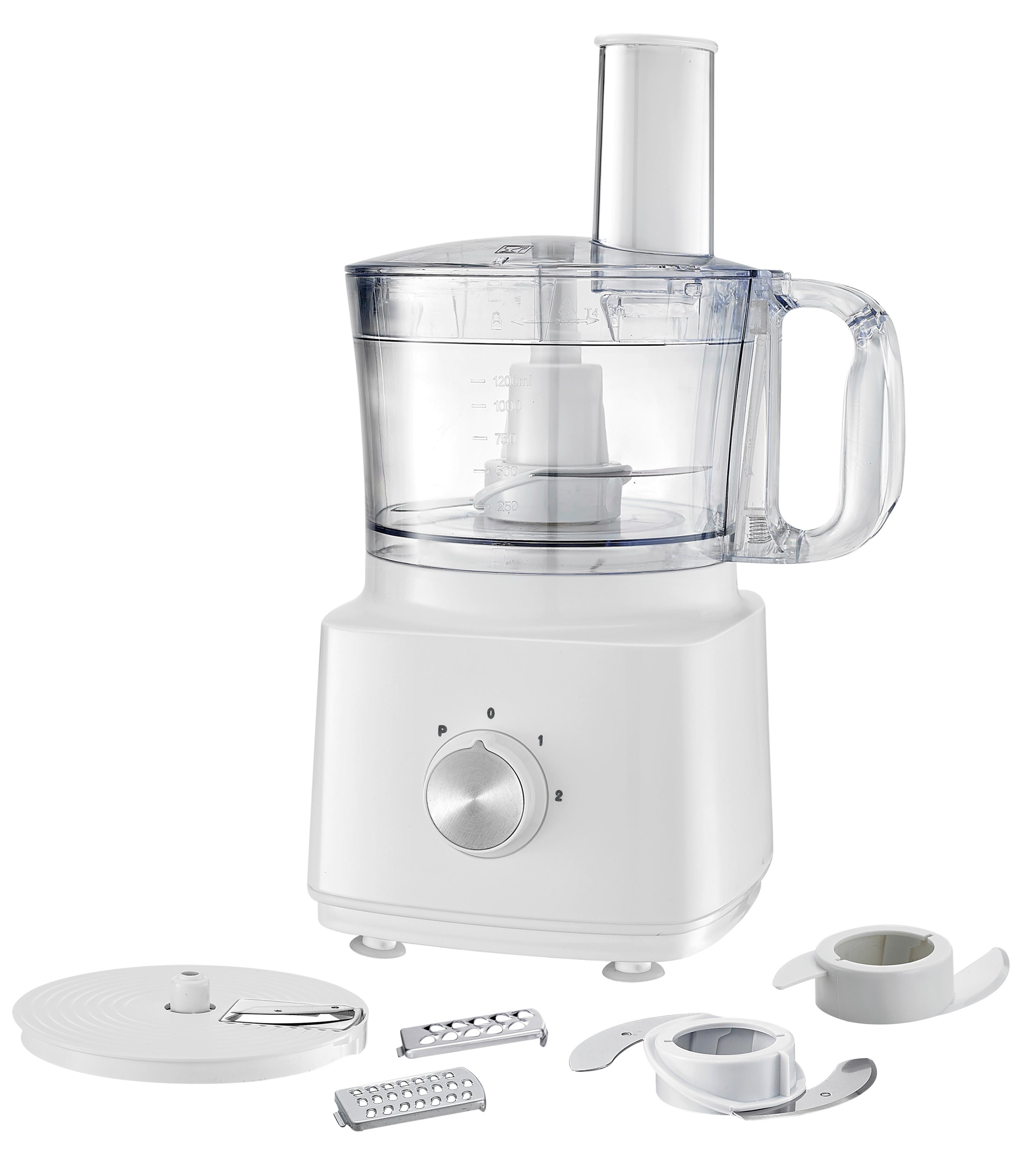Standmixer Roswitha 750 W Weiß 2 L 3 Stufen - Weiß, KONVENTIONELL, Kunststoff/Metall (24,8/20,4/38,5cm) - Bono