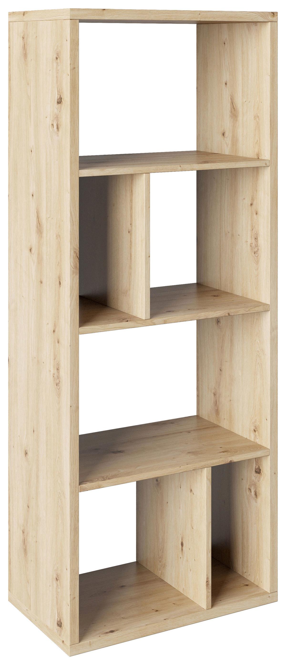 Regal Fortuna - Eiche Artisan, Basics, Holzwerkstoff (58/147/34cm) - MID.YOU
