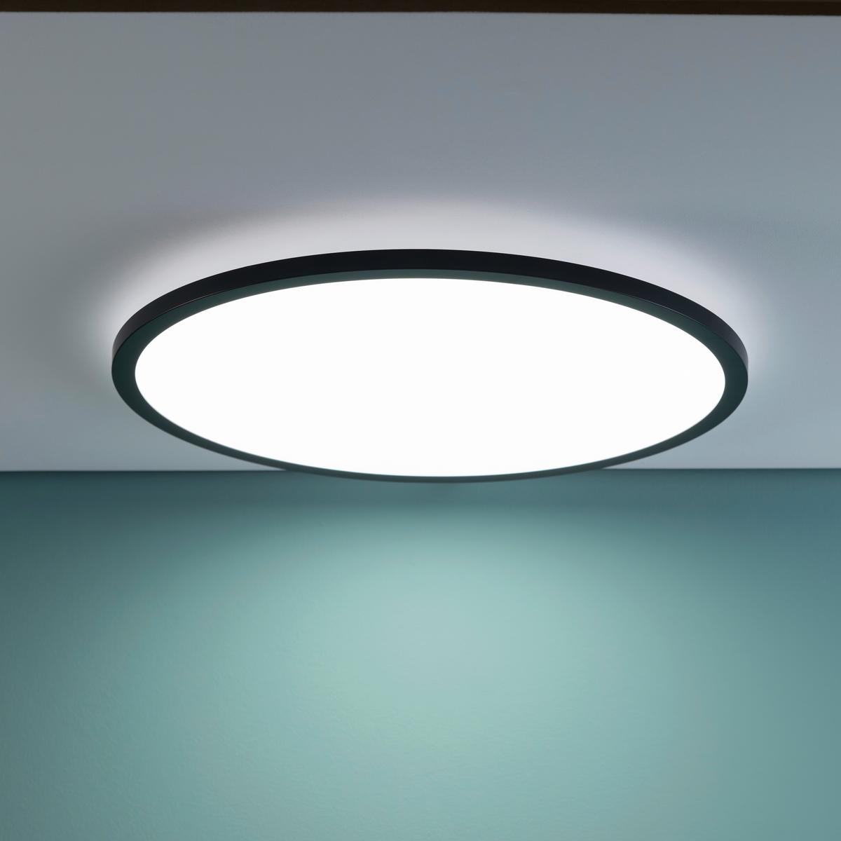 Led-paneel Hk19479s76 Tuco - Schwarz/Weiß, Basics, Kunststoff (50/3cm) - Brilliant
