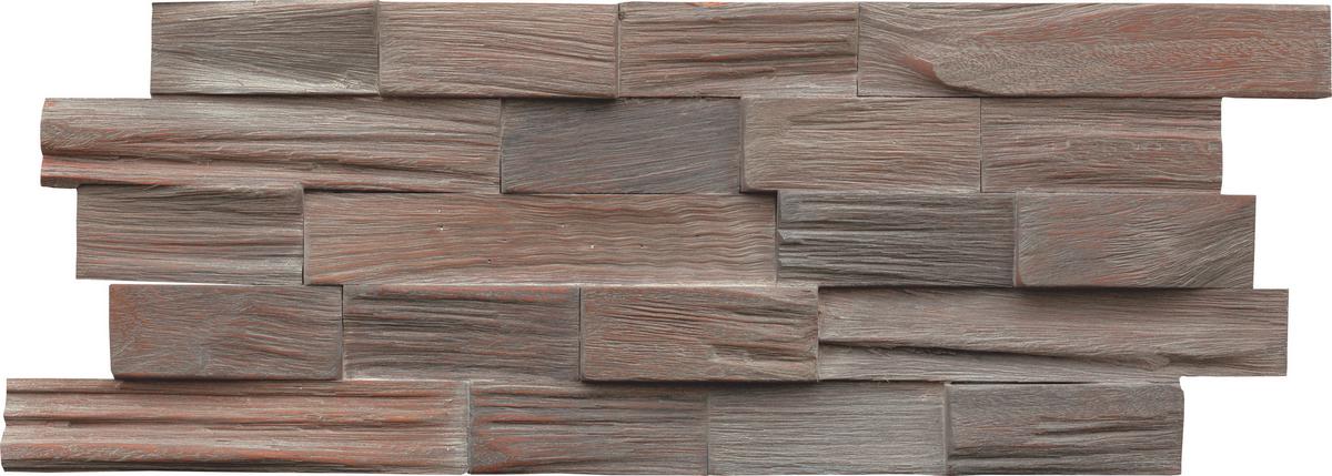 Wandverkleidung Fsc Axw Bangkirai Whitewash - Grau, Basics, Holz (50/20/1.8cm)