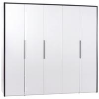 Drehtürenschrank 250 Cm Lucca Weiß - Weiß, MODERN, Holzwerkstoff (250/221/60cm)