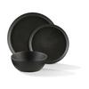 Jedálenský servis MICHAEL, 12-dielna - čierna, Lifestyle, keramika - Mömax