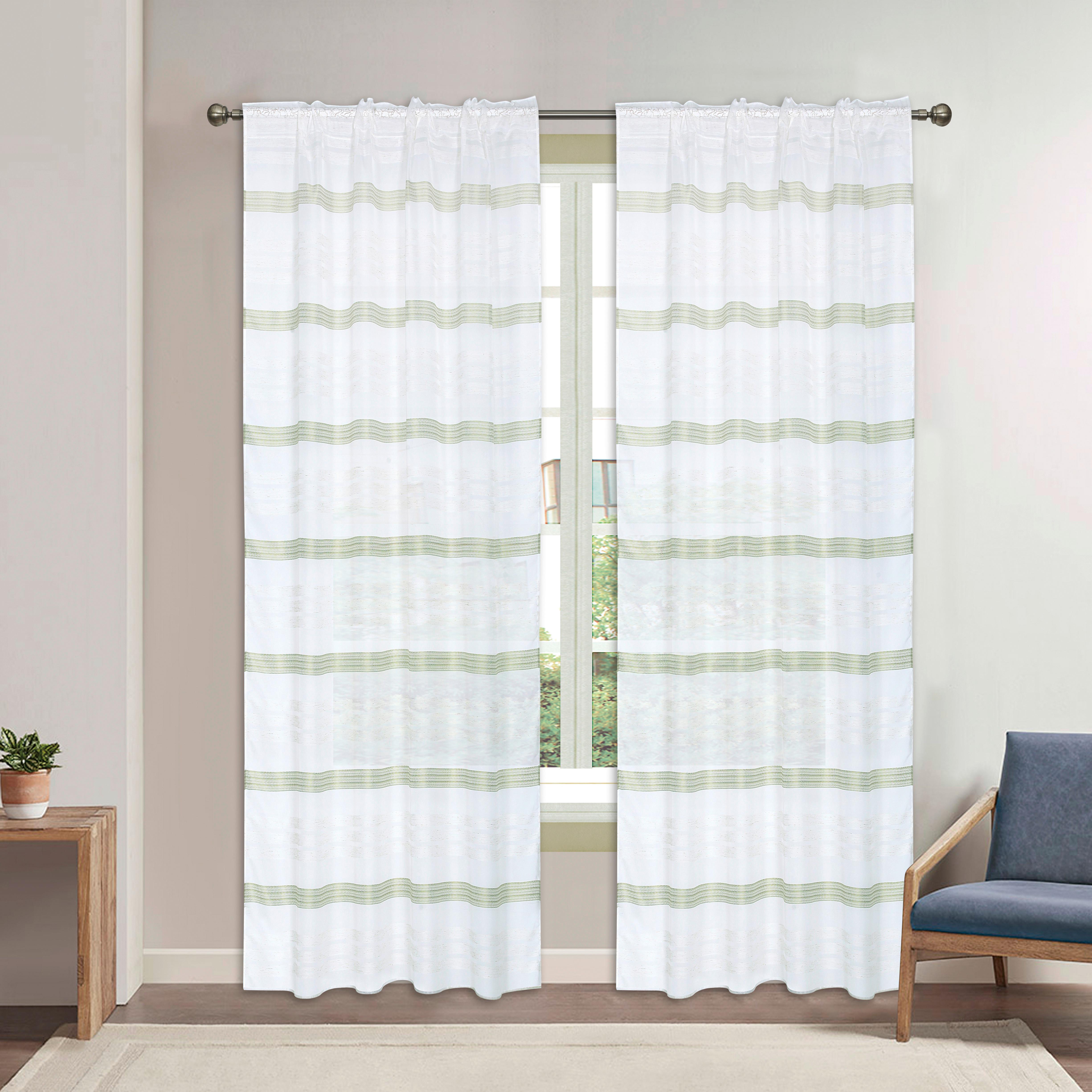 Készfüggöny Steffi Kb. 140/245cm - zöld, Modern, textil (140/245cm) - Luca Bessoni