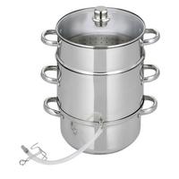 Dampfentsafter Galactica 22026 - Edelstahlfarben, Basics, Metall (8l)