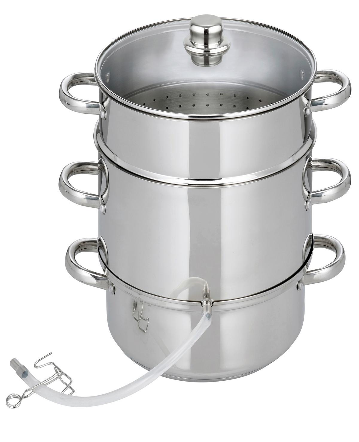 Dampfentsafter Galactica 22026 - Edelstahlfarben, Basics, Metall (8l)