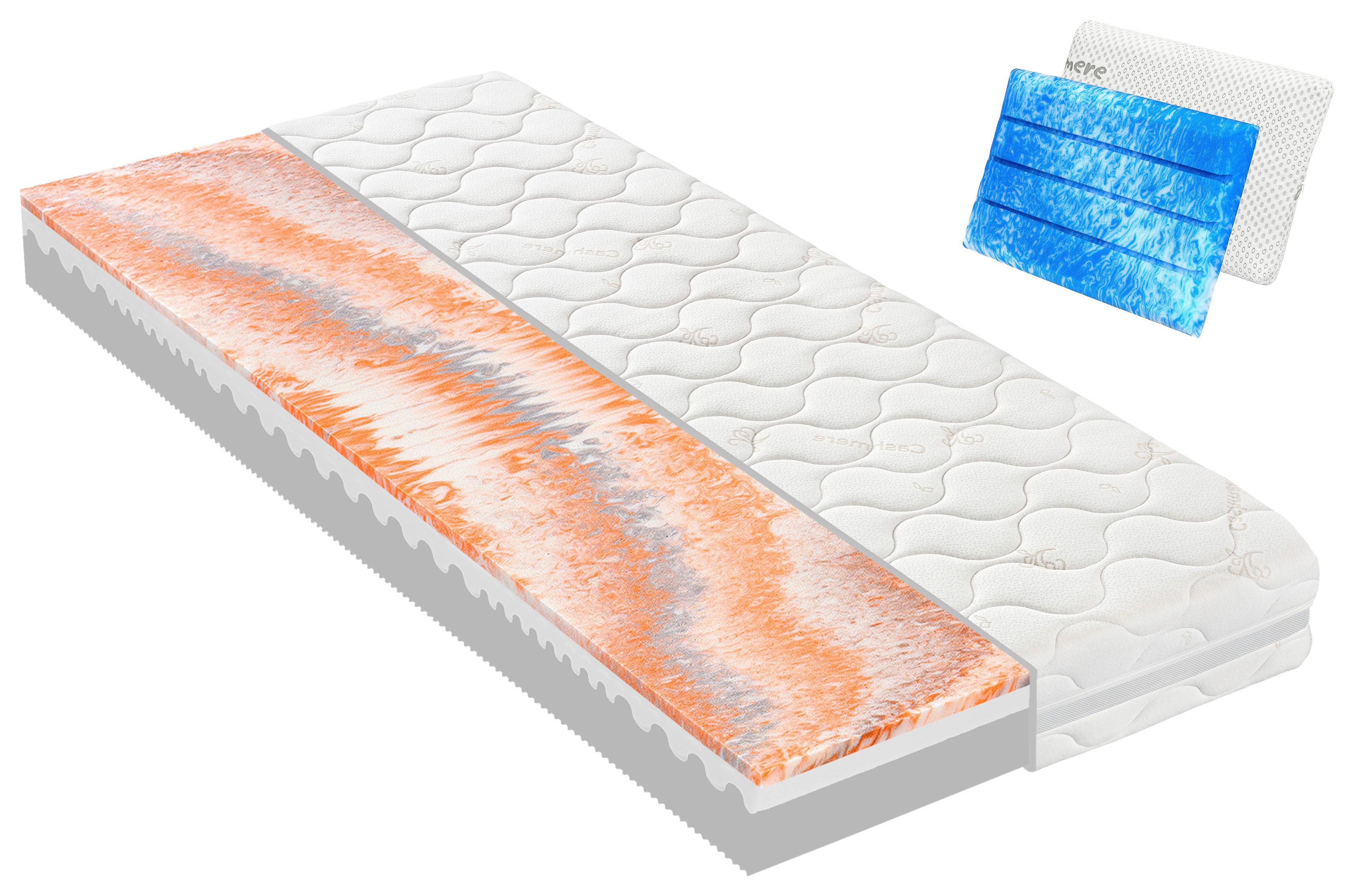 Sendvičový matrac FELIX TIGER 80/200cm, H3/H4 - biela, textil (80cm) - Primatex