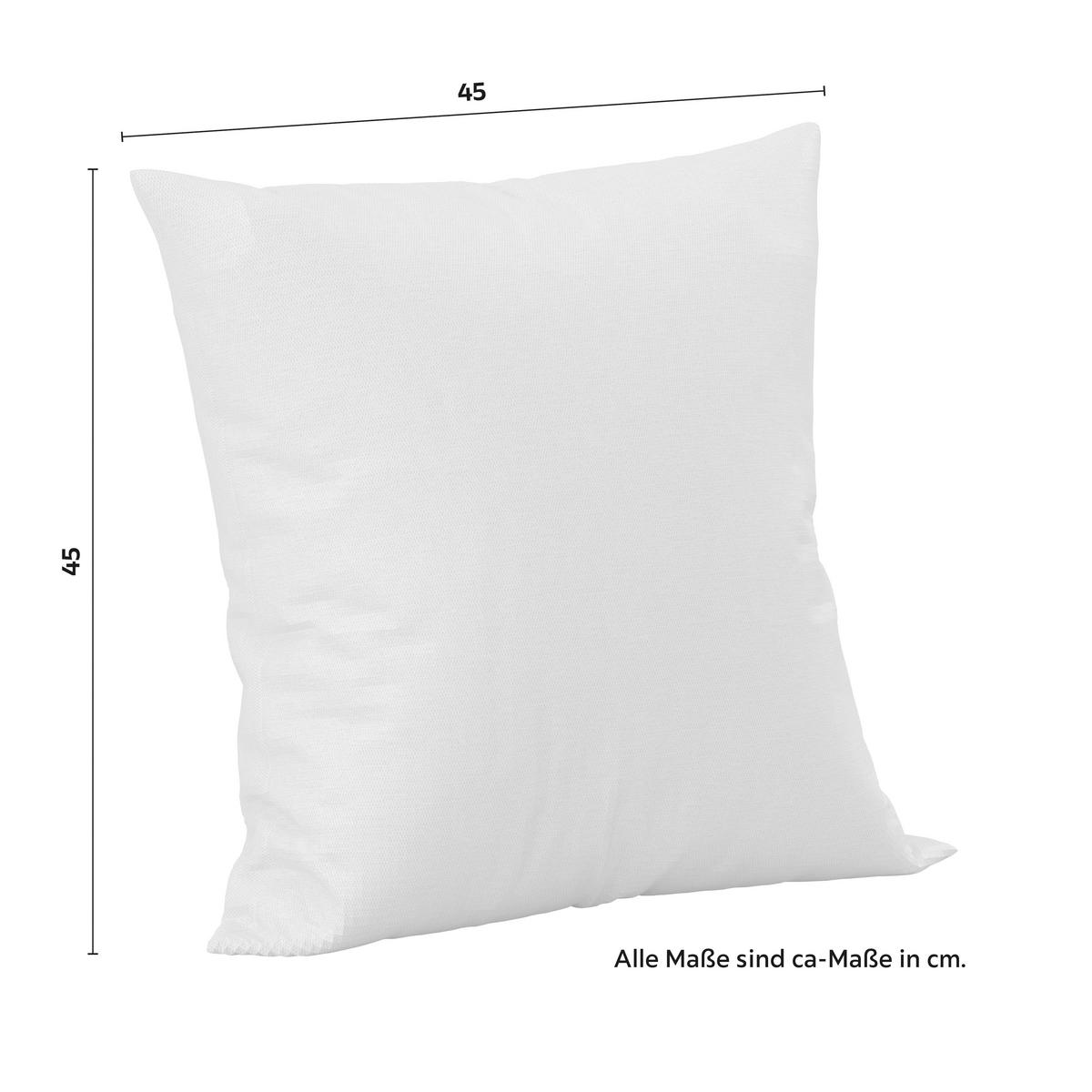 VONKAJŠÍ VANKÚŠ DIVINA - čierna, Modern, textil (45/4/45cm) - Bessagi Garden