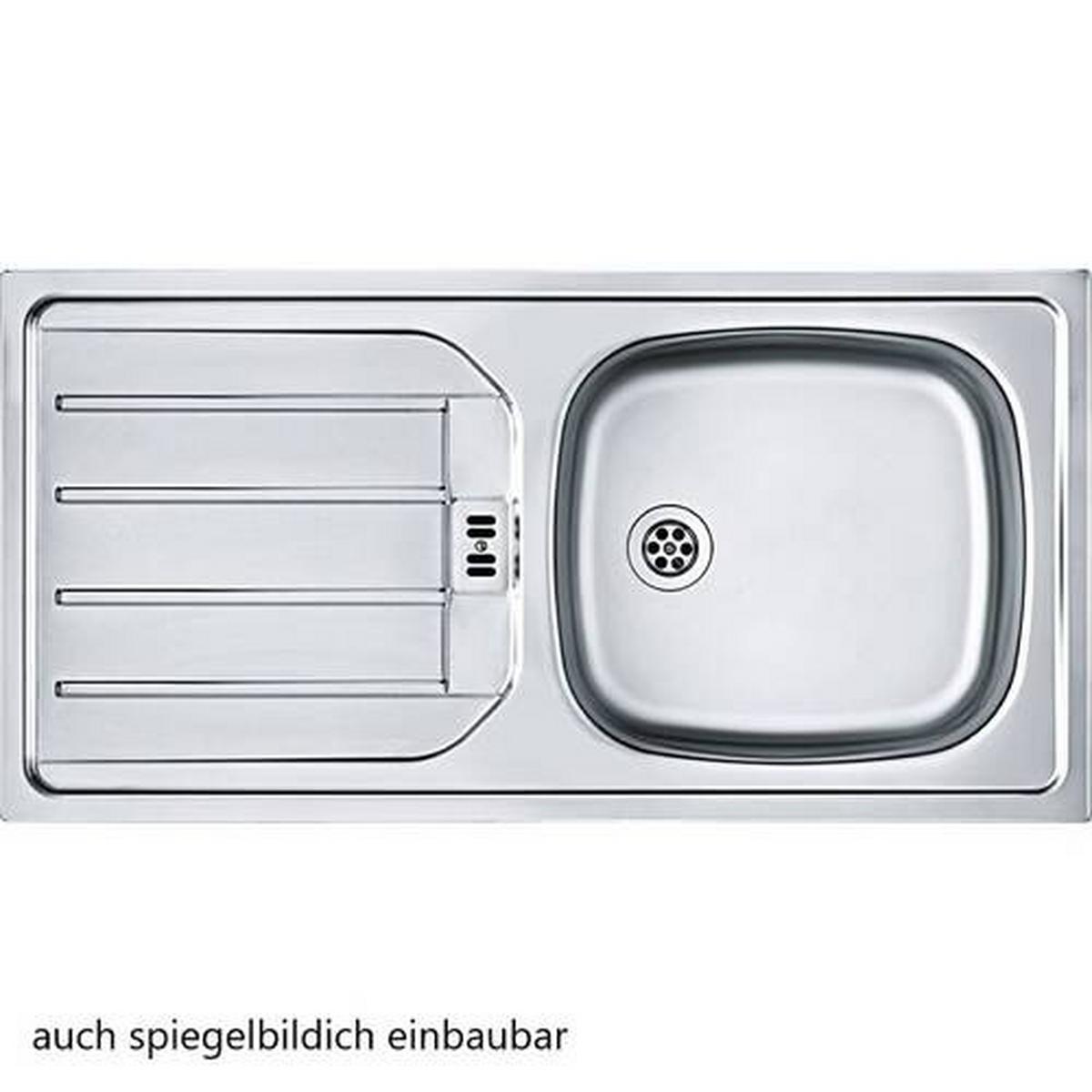 Eckküche Florenz mit Geräten 240x270 cm Grau/Eichefarben - Eiche Wotan/Grau, Design, Holzwerkstoff (240/270cm) - Held
