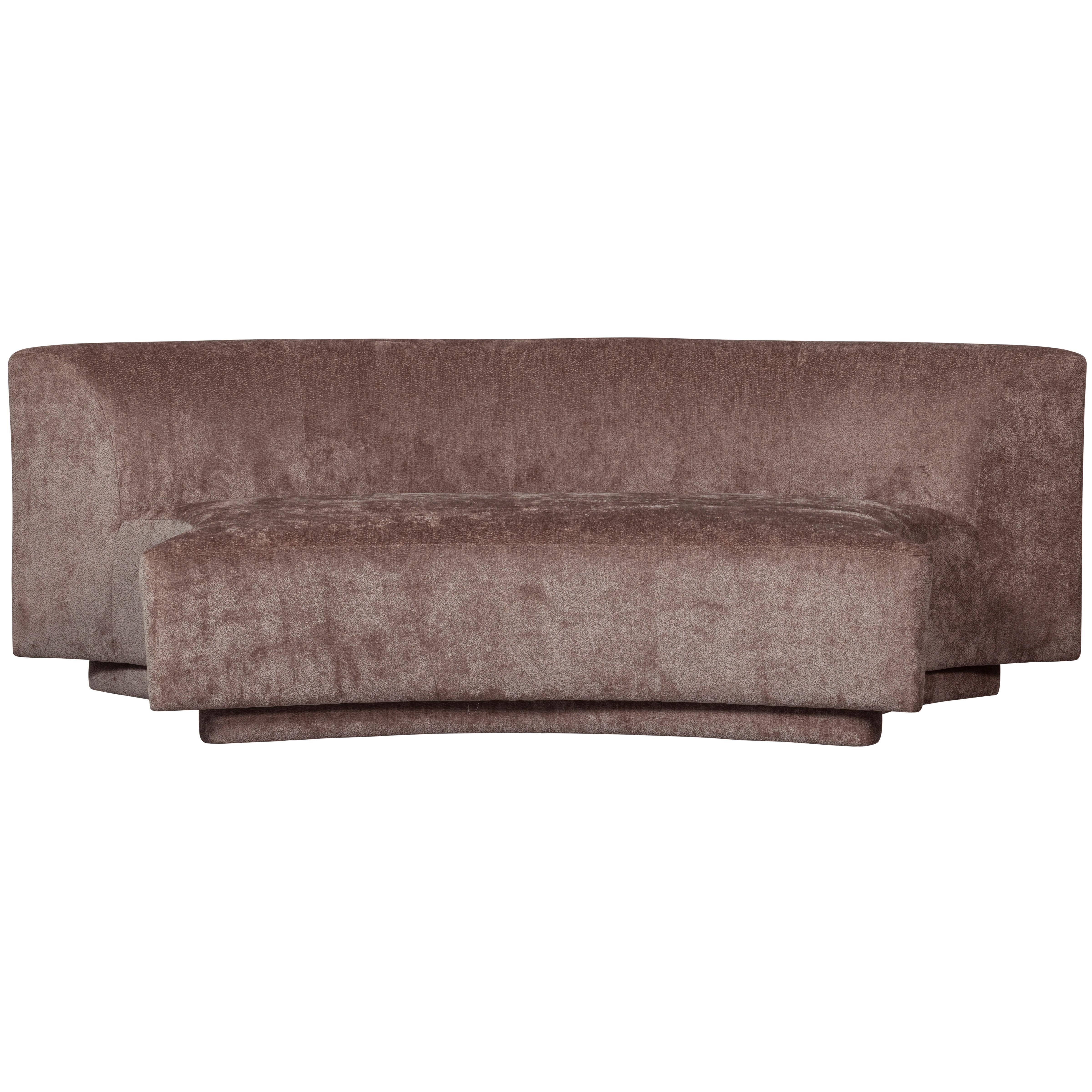 2-sitzer-sofa Popular Taupe B: 215 Cm - Taupe, Design, Holz/Textil (215/72/97cm) - Livetastic