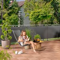 Tienica clona titánová - titánová, Basics, plast (90/500cm)