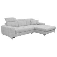 Sedačka SANTORINI, pravá, šedá - šedá, Moderní (291/193cm) - Premium Living