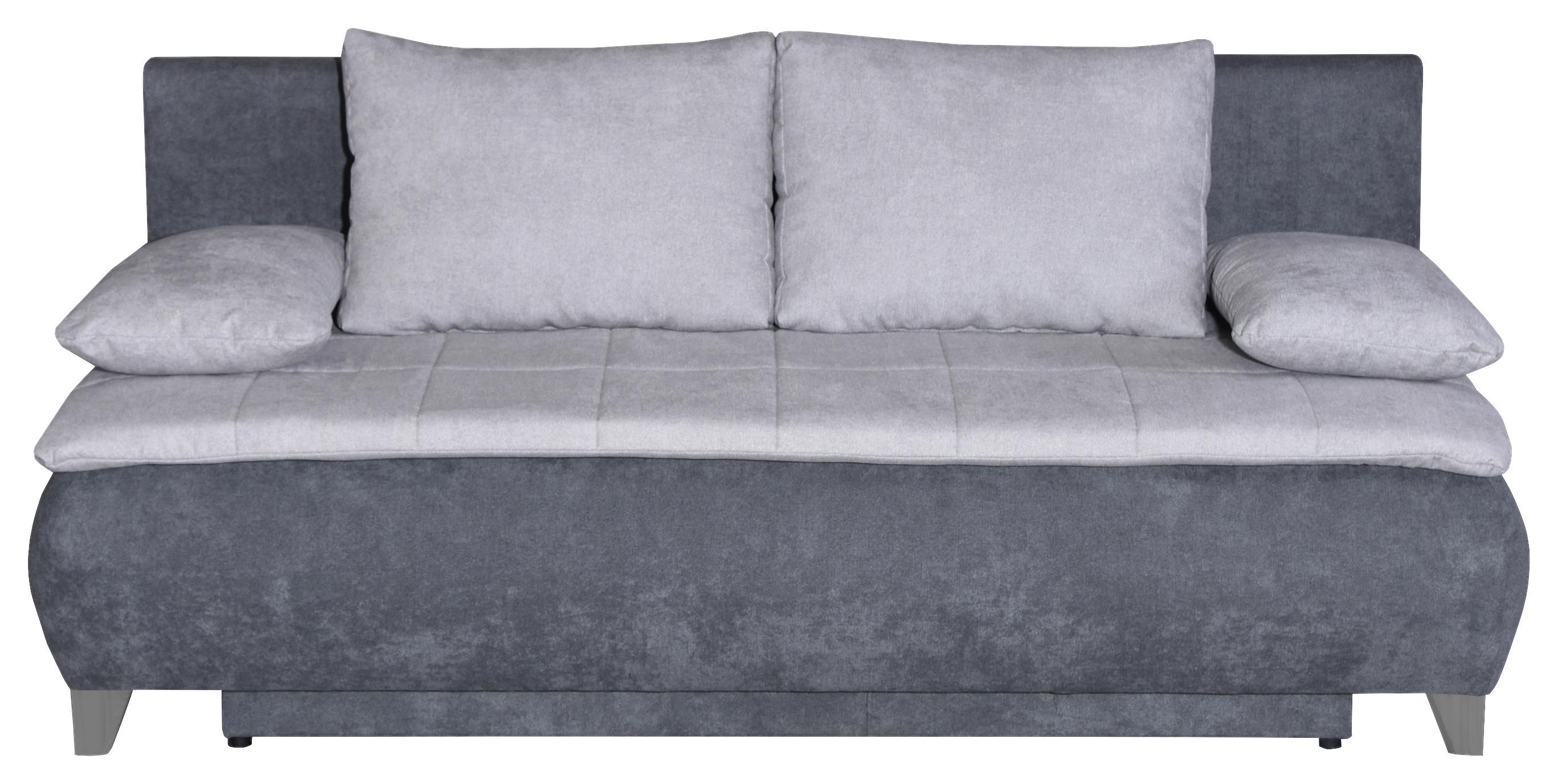 Kanapé Alicante-1 - Szürke, romantikus/Landhaus (210/85/95cm)