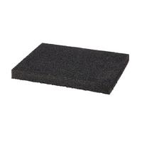 Schleifschwamm 125x100x12 mm - Anthrazit, Basics, Kunststoff (12,5/1,2/10cm)