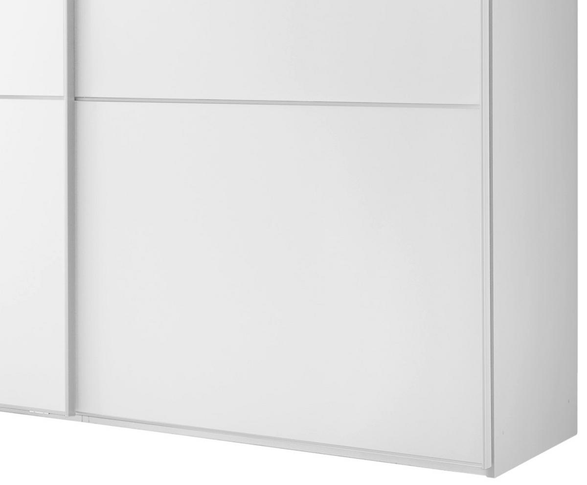 Schwebetürenschrank 188 Cm Includo, Weiß - Weiß, MODERN, Holzwerkstoff (188/222/68cm) - MID.YOU