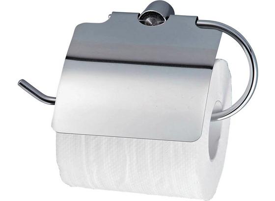 Držák Na Toaletní Papír Tally - barvy chromu, Moderní, kov (19,50/12/5cm) - Homezone Držák Na Toaletní Papír Tally - barvy chromu, Moderní, kov (19,50/12/5cm) - Homezone