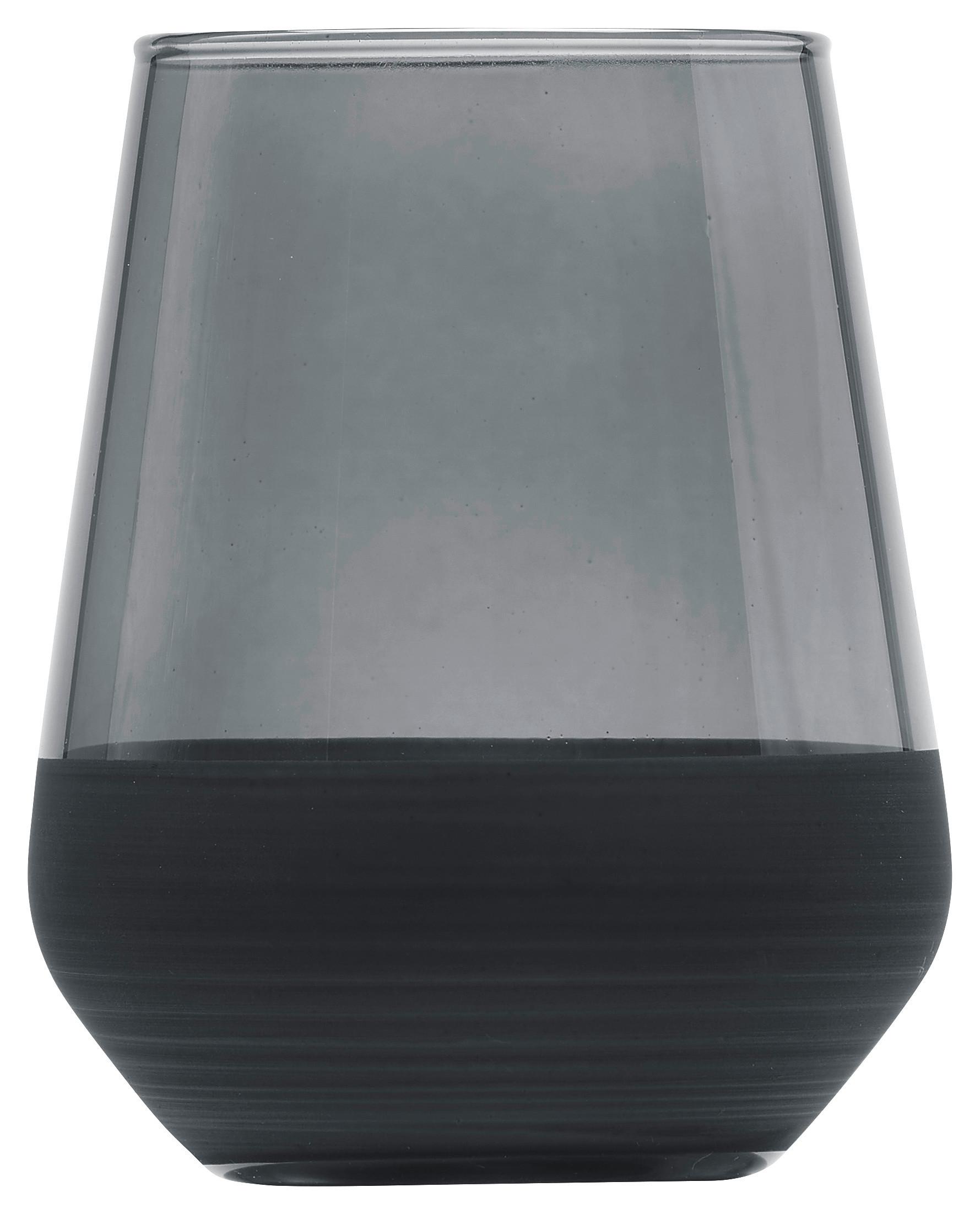 Sklenička Black, 425ml - černá, Moderní, sklo (6,8/11cm) - Premium Living