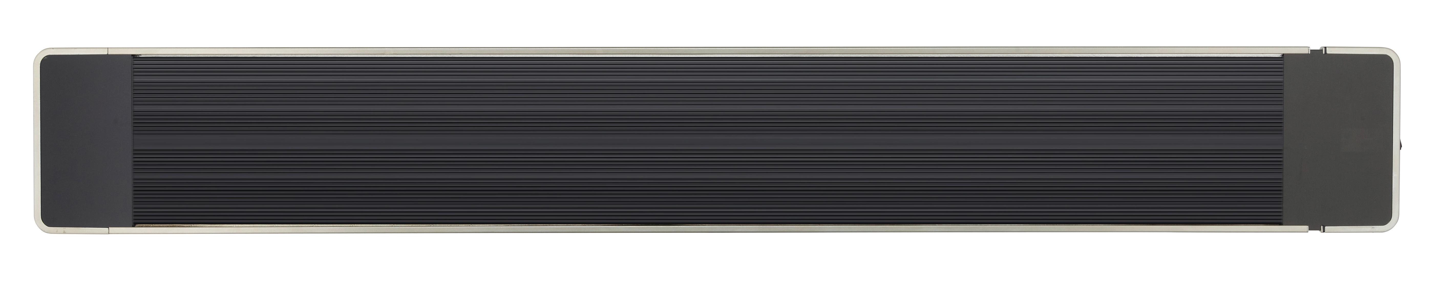 Terrassenstrahler Aluminium 220-240V, 800/1600/2400W - Schwarz, Basics, Metall (146/20/5cm)